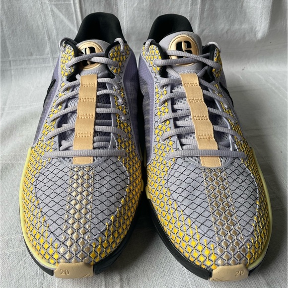 Nike Sabrina 1 'Spark' Yellow Purple Basketball Shoes Women's Size 13 Men 11.5 - Picture 3 of 10